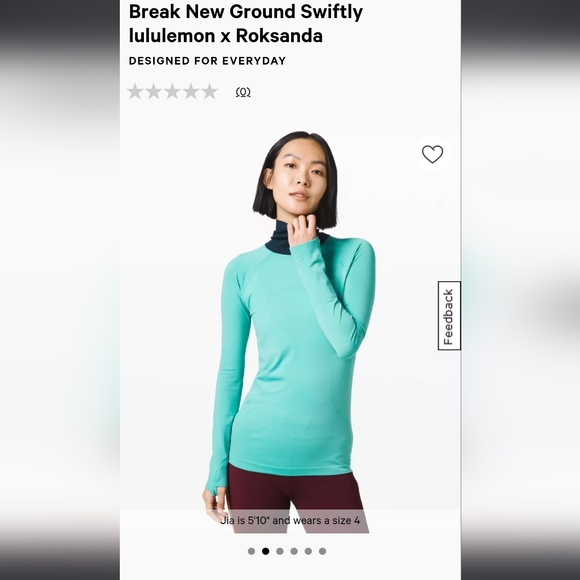 lululemon athletica Tops - Lululemon x Roksanda Break New Ground Swiftly Shirt
